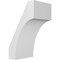 Ekena Millwork 5-in. W x 6-in. D x 10-in. H Westlake Architectural Grade PVC Knee Brace BRCP05X06X10WTL - alternate 1